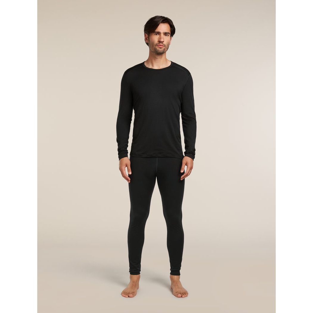 Icebreaker Men's 200 Oasis Long Sleeve Crewe Thermal Top