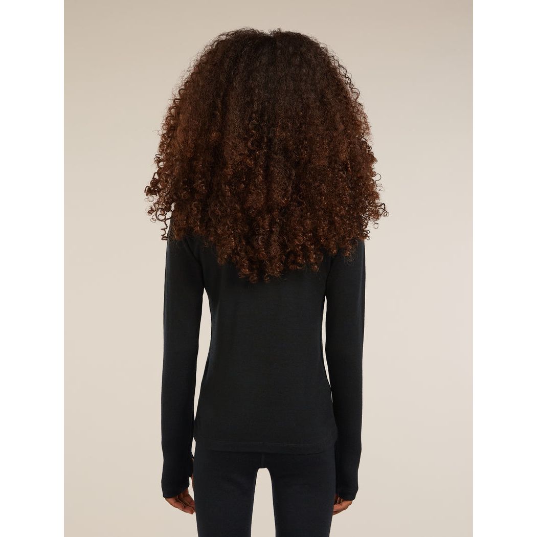 Icebreaker Kid's Merino 260 Oasis Long Sleeve Half Zip Thermal Top