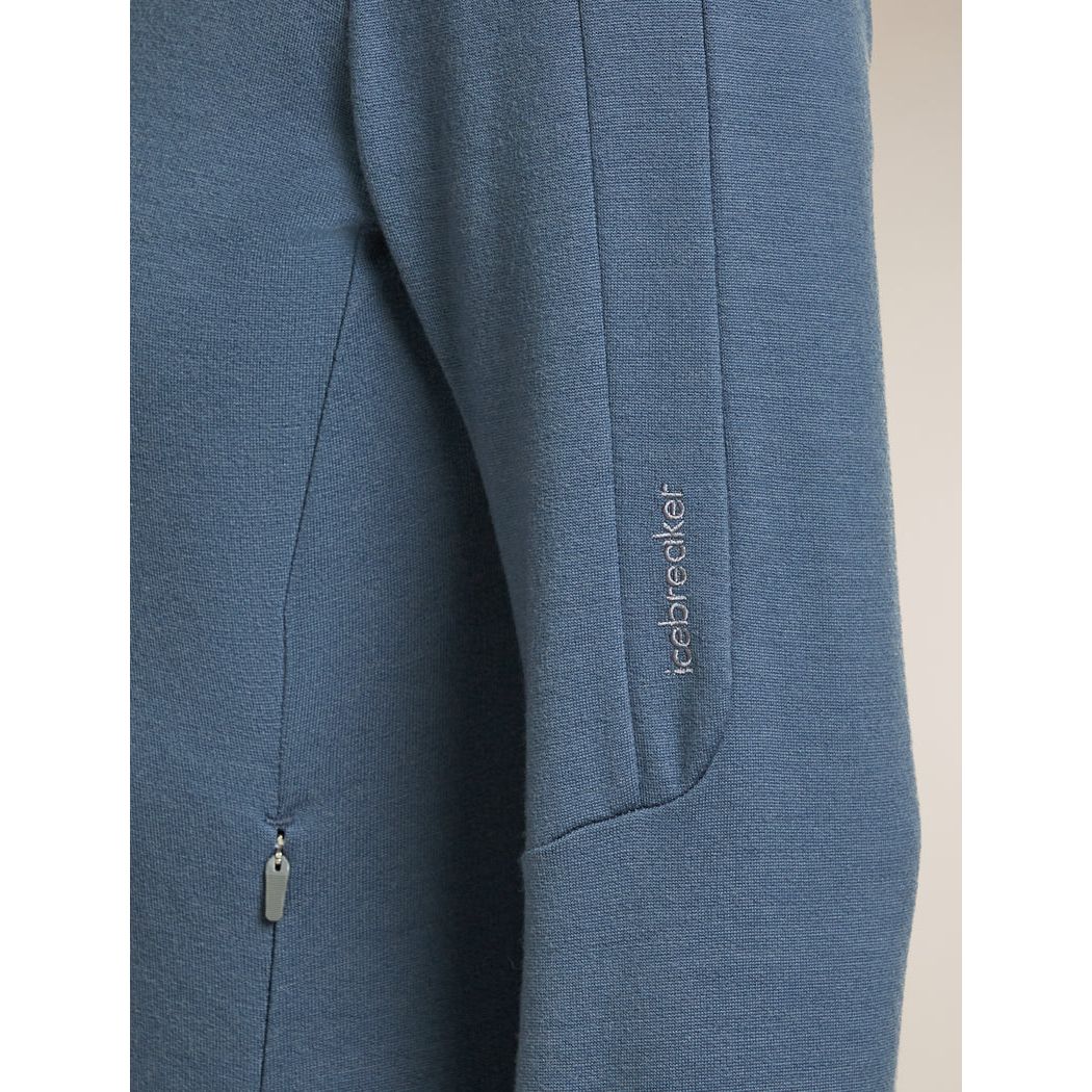 Icebreaker Women's Merino 260 Quantum Long Sleeve Zip Hoodie Fleece Outside Sports