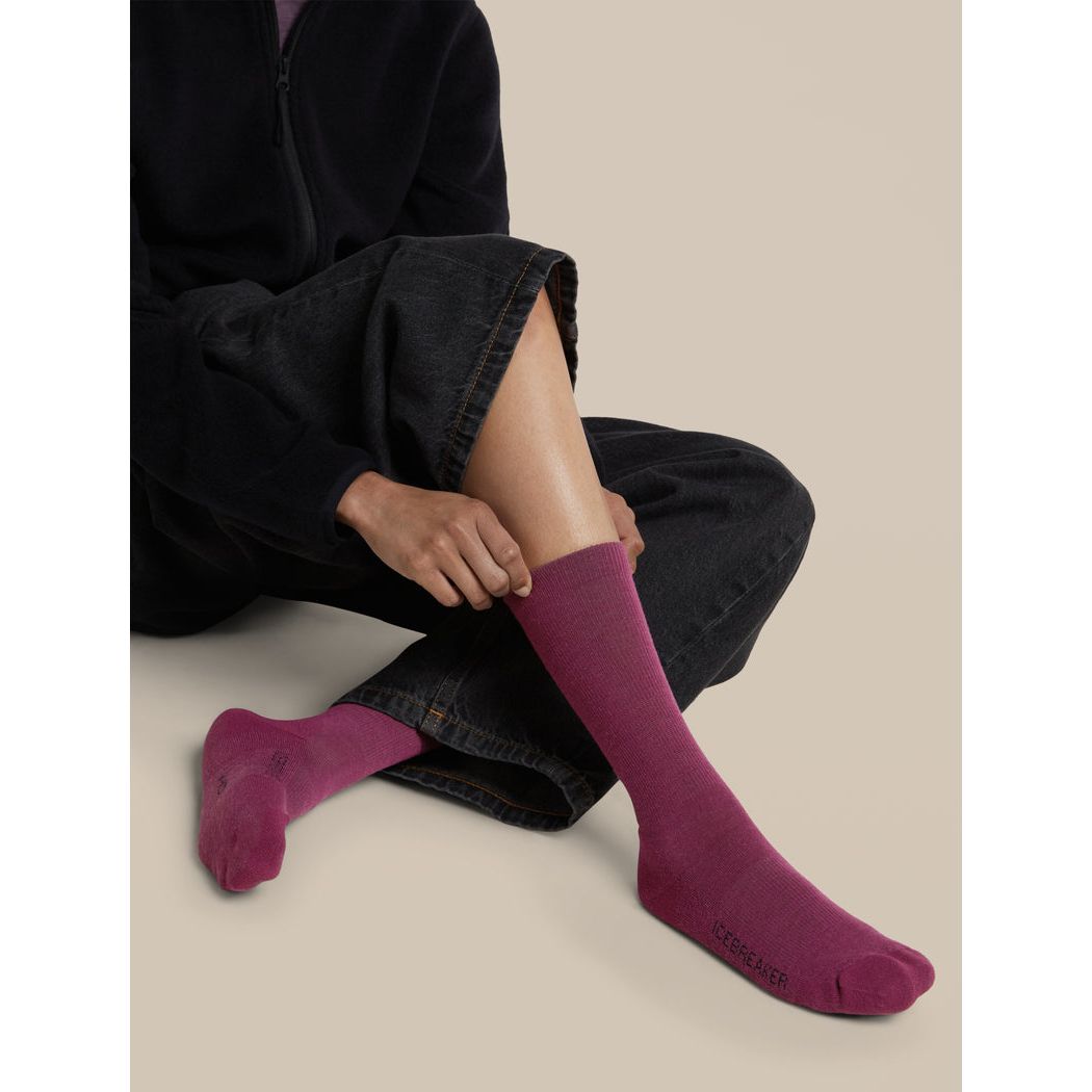 Icebreaker Women's Lifestyle Light Crew Socks