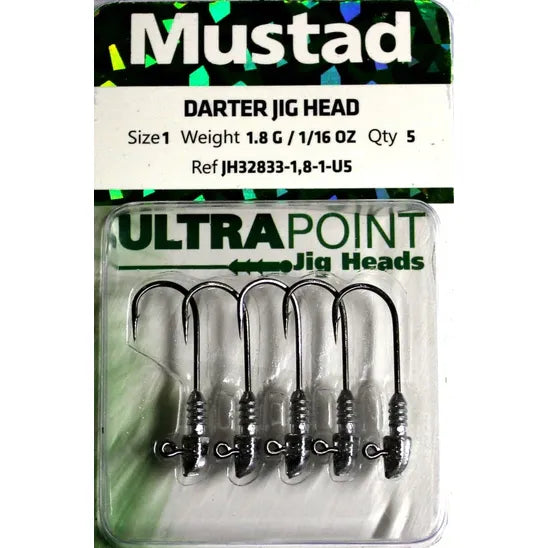Mustad Darter Jigheads (5 pack) #1