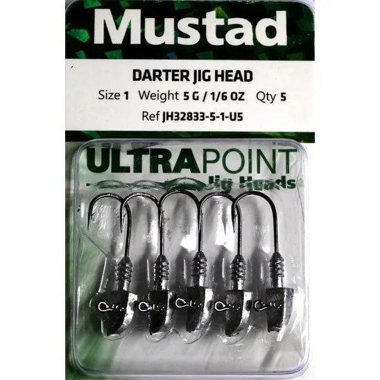 Mustad Darter Jigheads (5 pack) #1