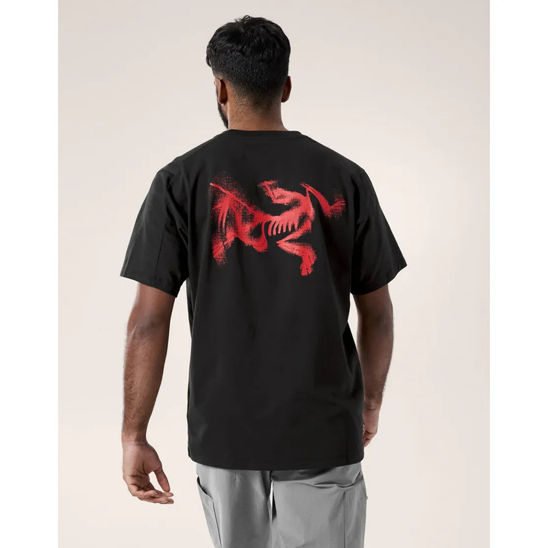 Arc'teryx Men's Kragg Supima Blurred Bird Short Sleeve T-Shirt T-shirts Outside Sports