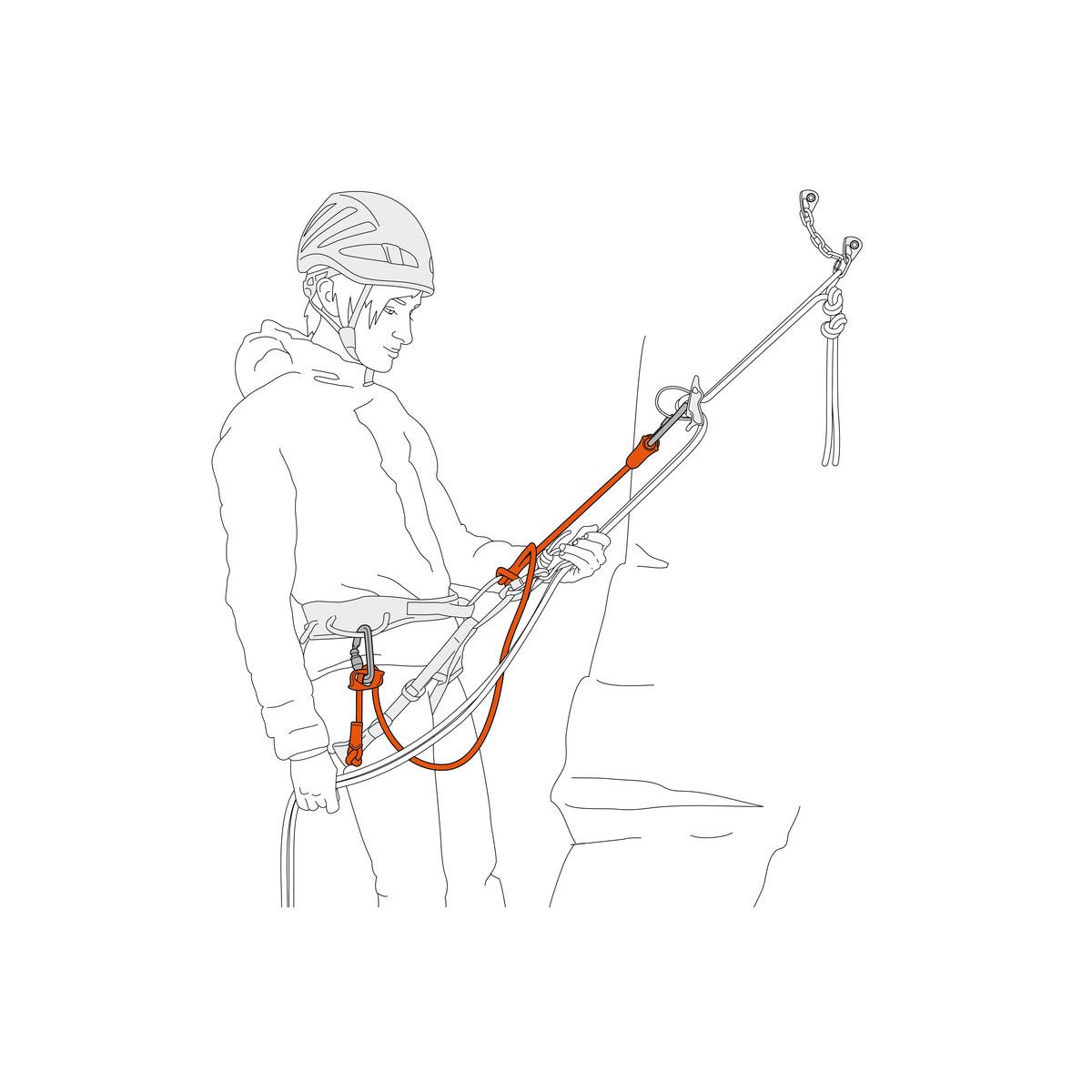 Petzl Dual Connect Adjust Climbing Lanyard