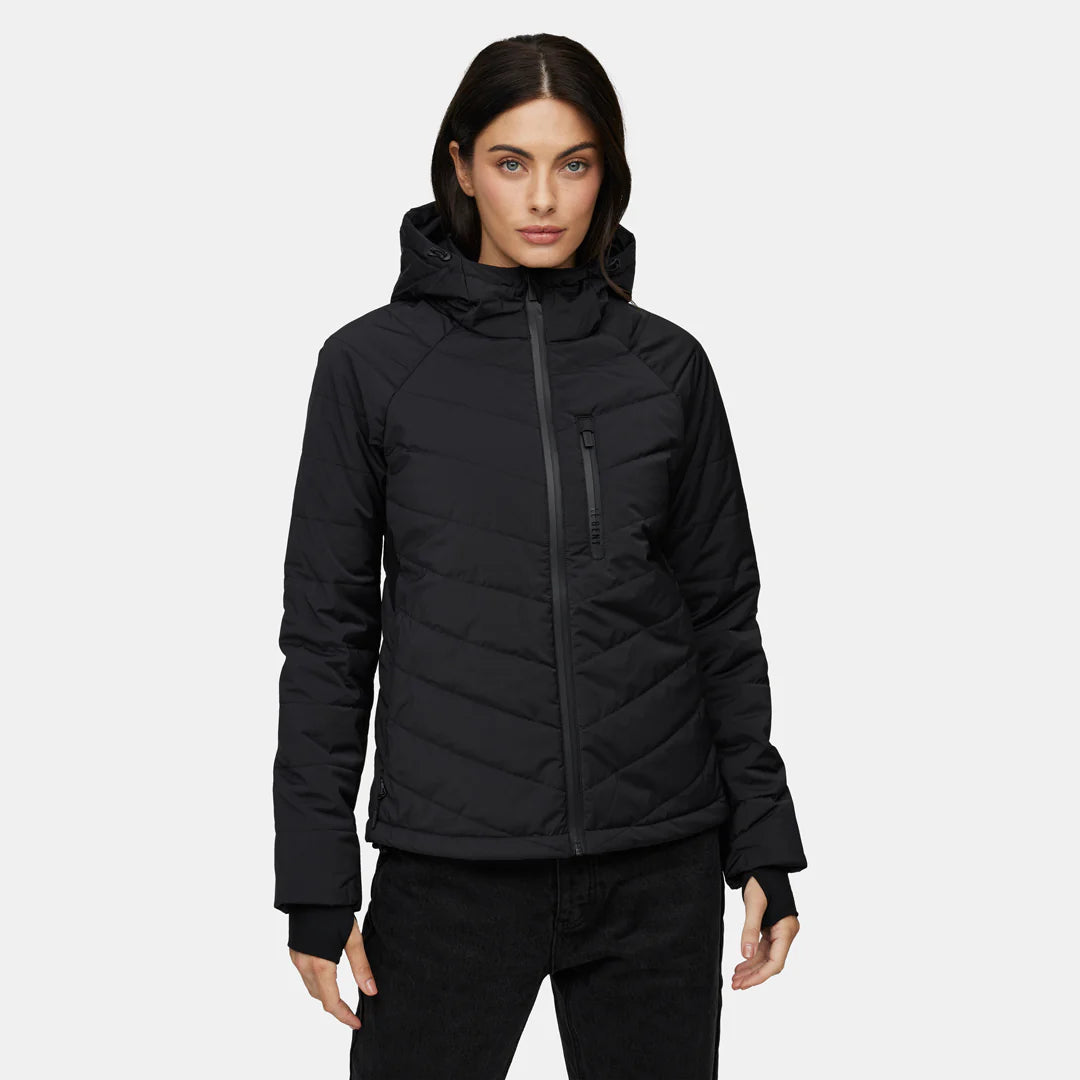 Le Bent Women's Genepi Wool Insulated Hooded Jacket