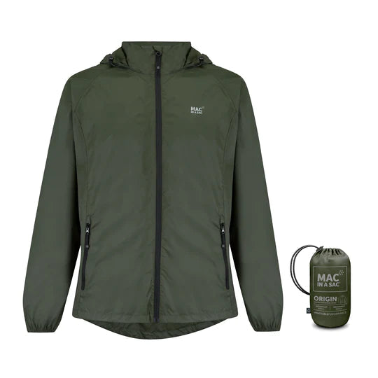 Mac-In-A-Sac Adult Origin 2 Rain Jacket Outside Sports