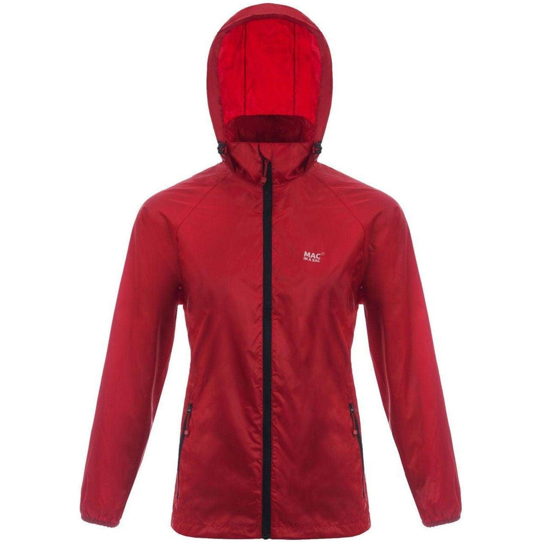 Mac-In-A-Sac Adult Rain Jacket Outside Sports