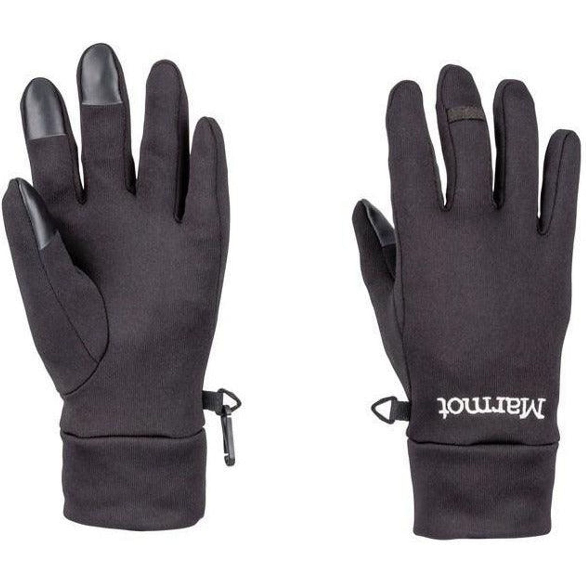 Marmot Mens Power Stretch Connect Gloves Outside Sports