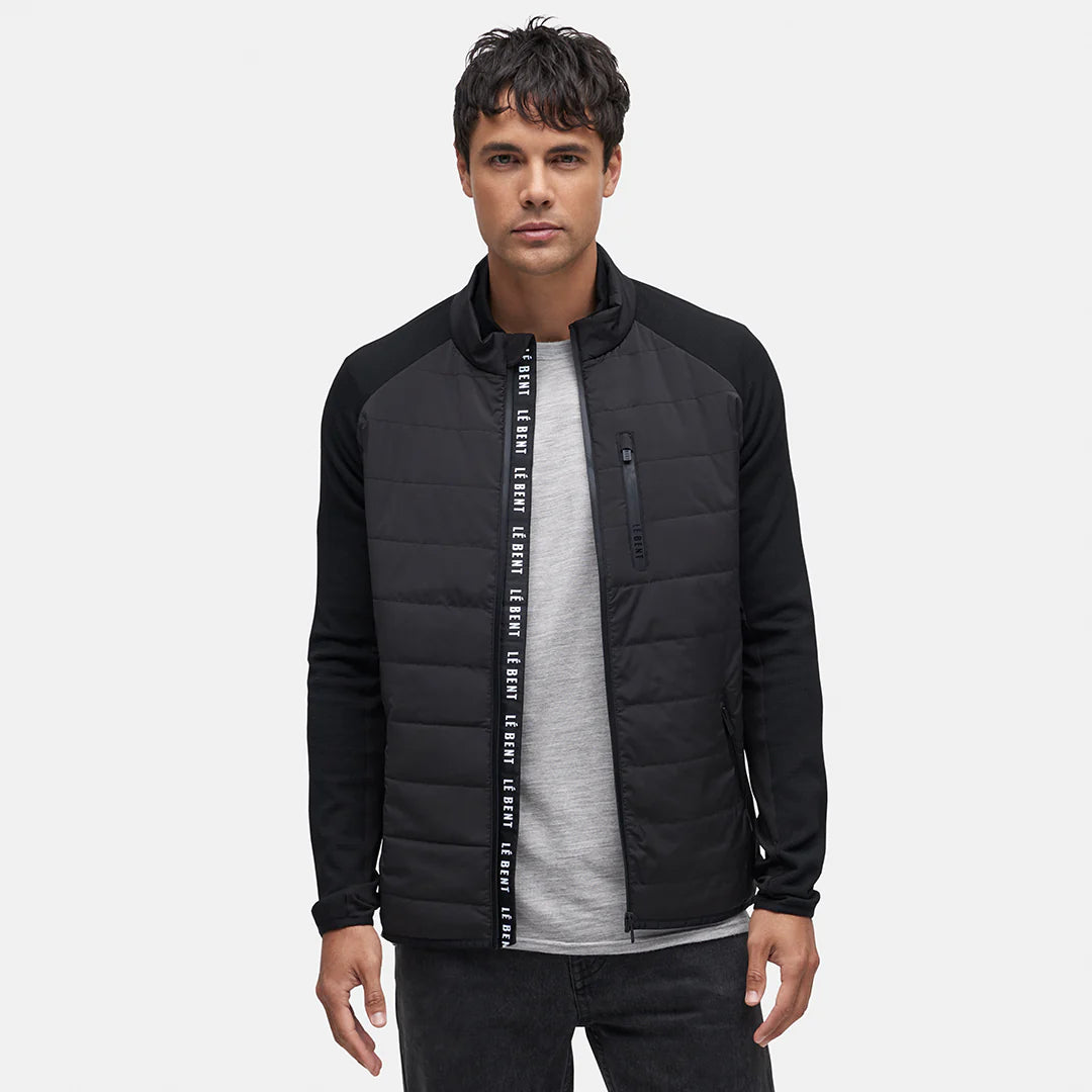 Le Bent Men's Pramecou Wool Insulated Hybrid Jacket