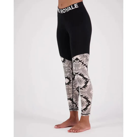 Mons Royale Women's Cascade Merino Baselayer Leggings