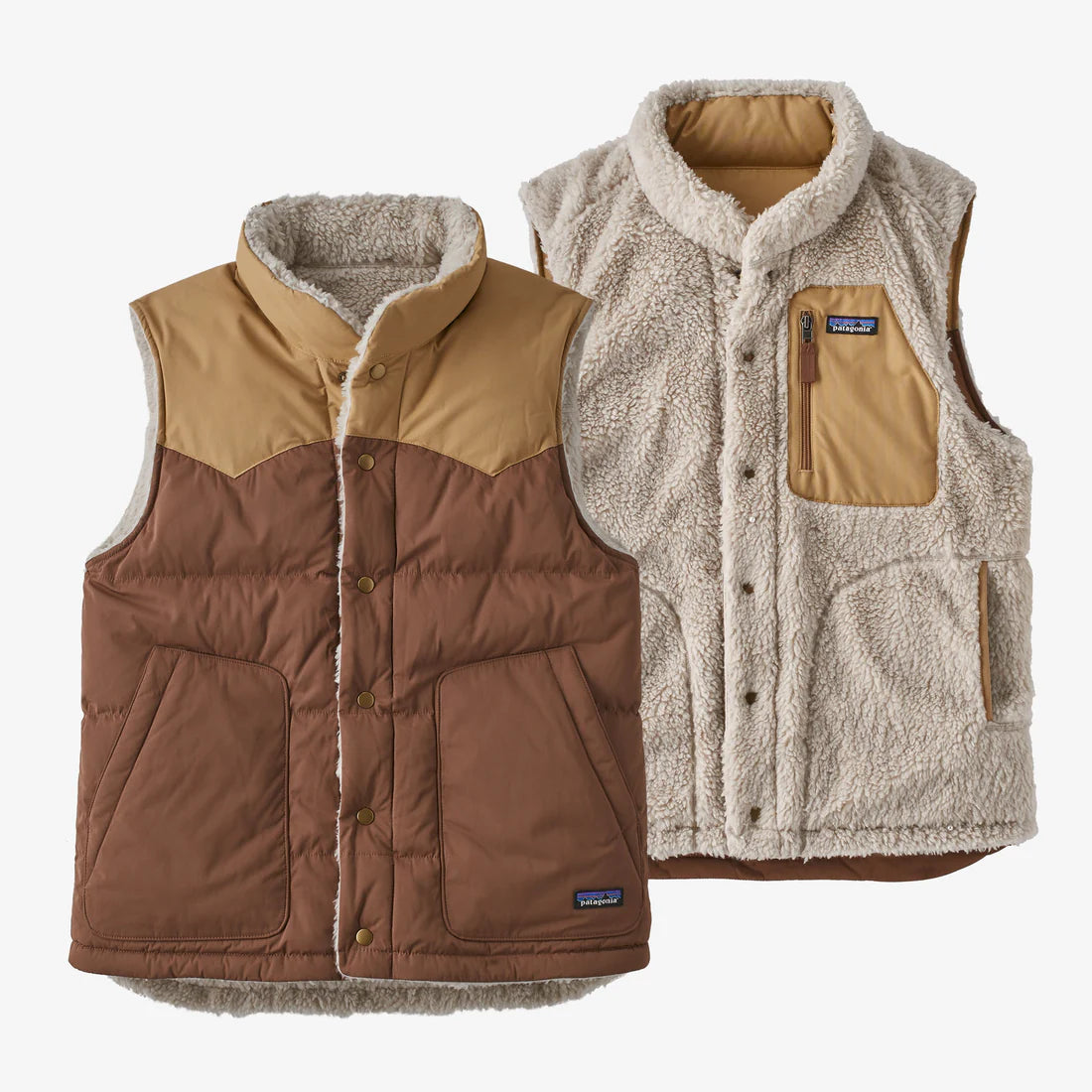 Patagonia Men's Reversible Bivy Down Vest Outside Sports