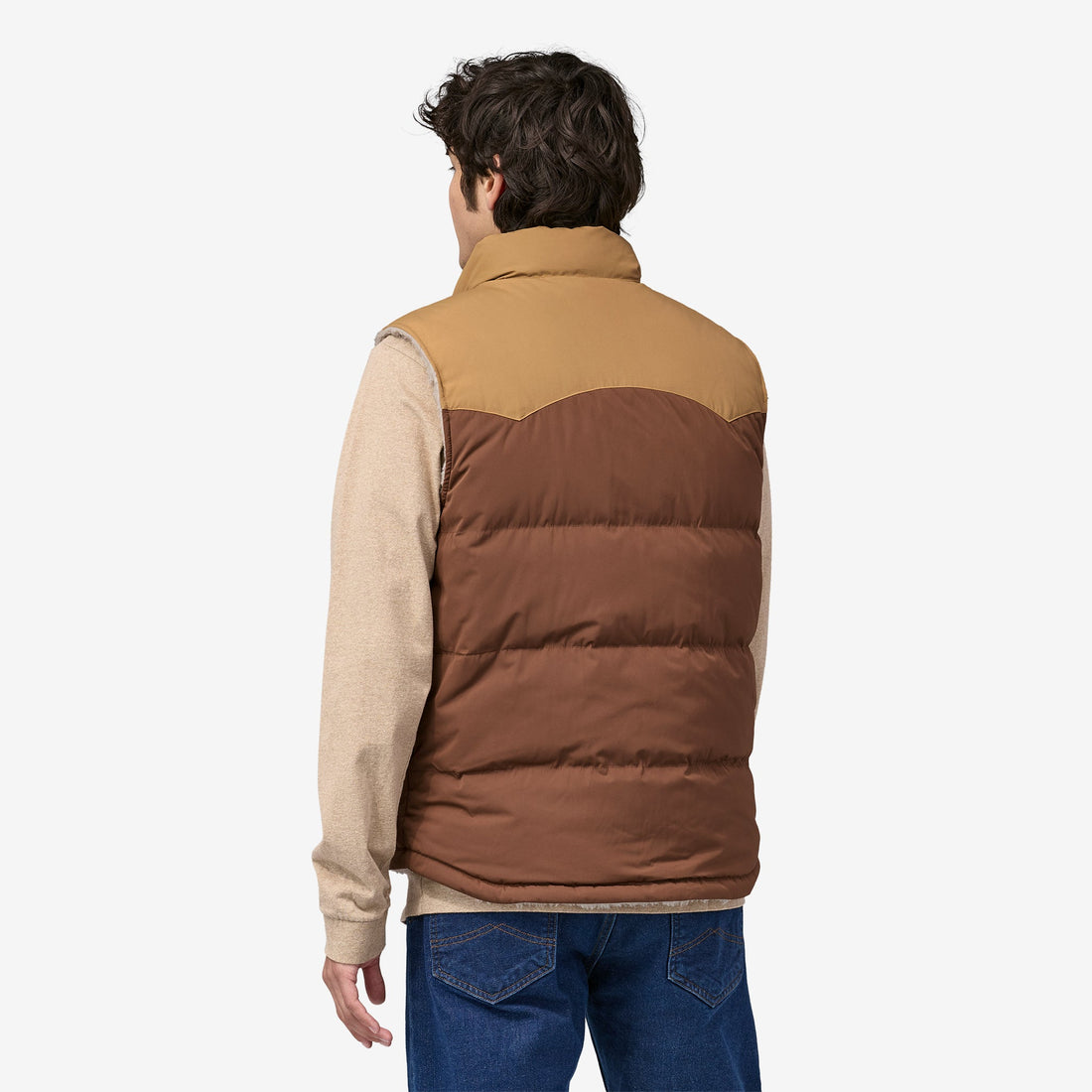 Patagonia Men's Reversible Bivy Down Vest Outside Sports