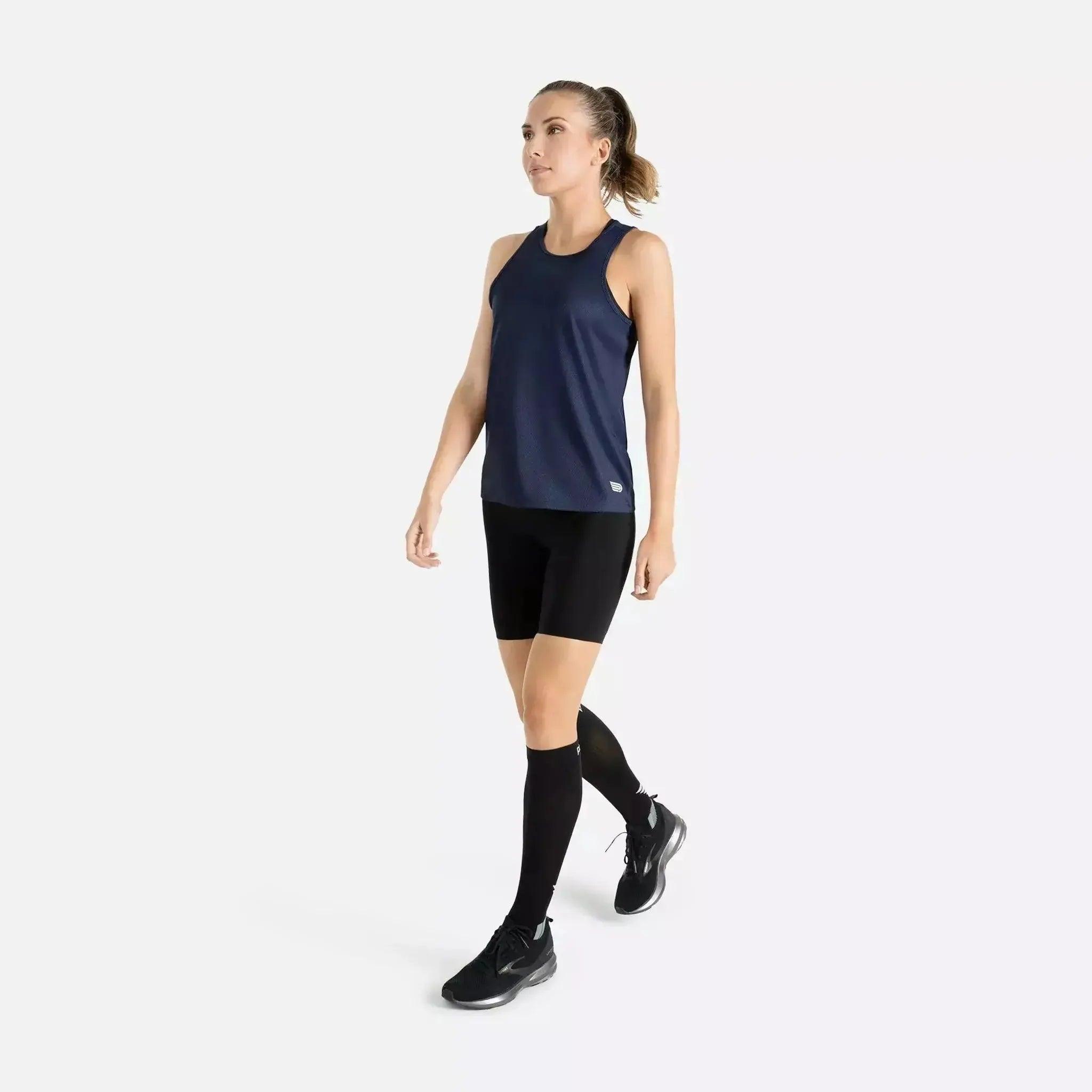 Pressio Womens Hapai Singlet Wideback Outside Sports