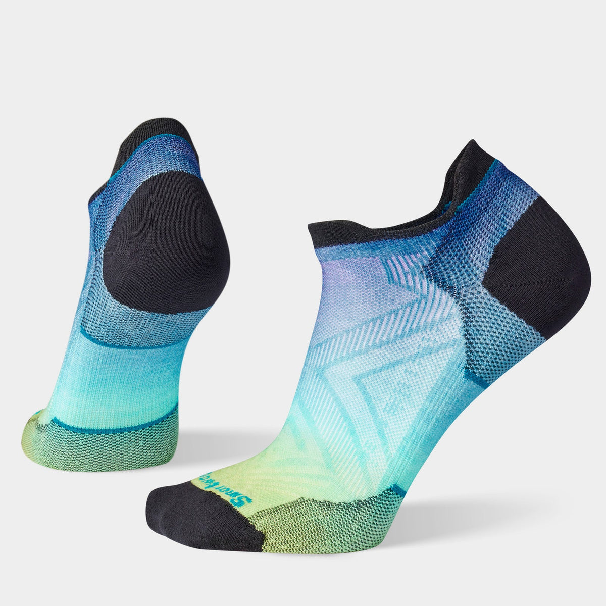 Smartwool Women's Zero Cushion Ombre Print Low Ankle Running Socks