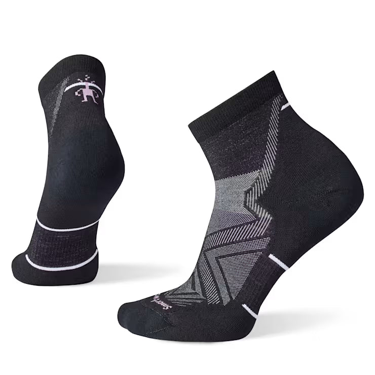 Smartwool Women's Run Targeted Cushion Ankle Socks Running Socks Outside Sports
