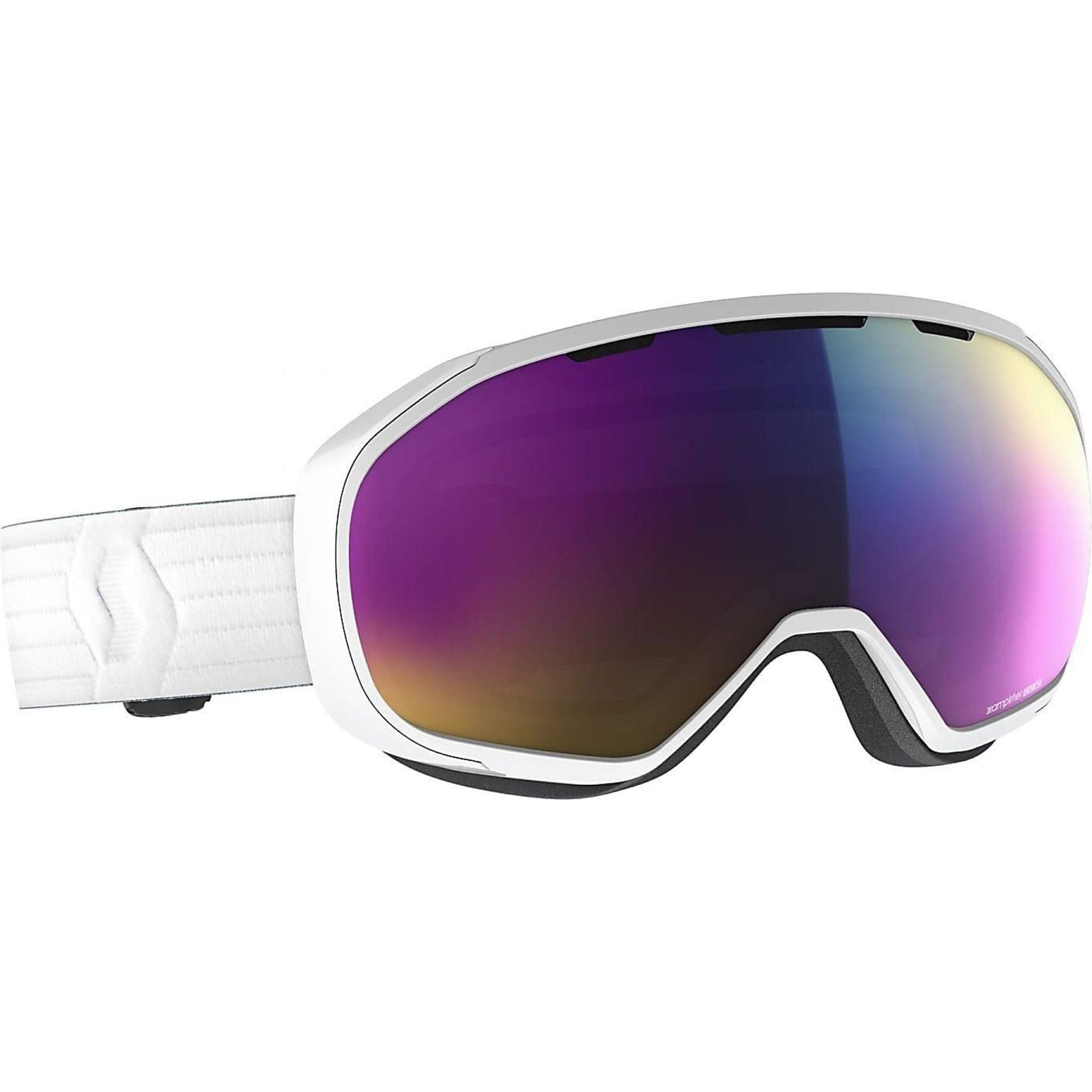 Scott Fix Goggle Illuminator Blue Chrome White Outside Sports