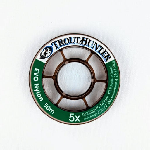 TroutHunter Fly Fishing Tippet EVO Nylon 50m