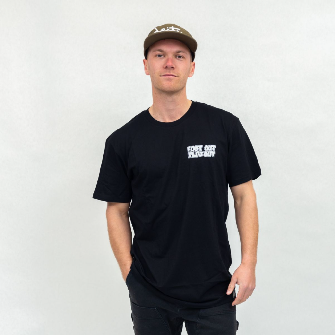 Wide Open Foot Out Flat Out T-Shirt