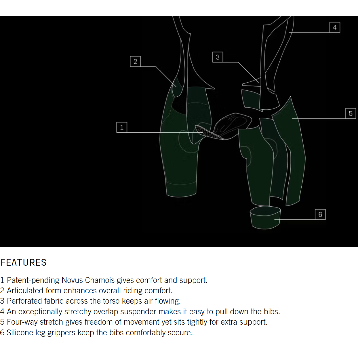 POC Women's Cadence Cycling Bib Shorts