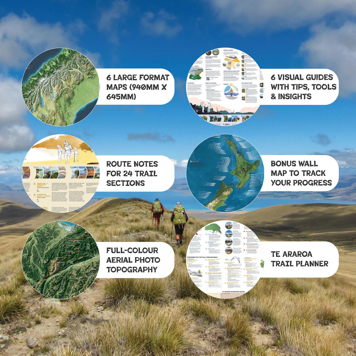 WildLab Te Araroa Map Series and Toolkit