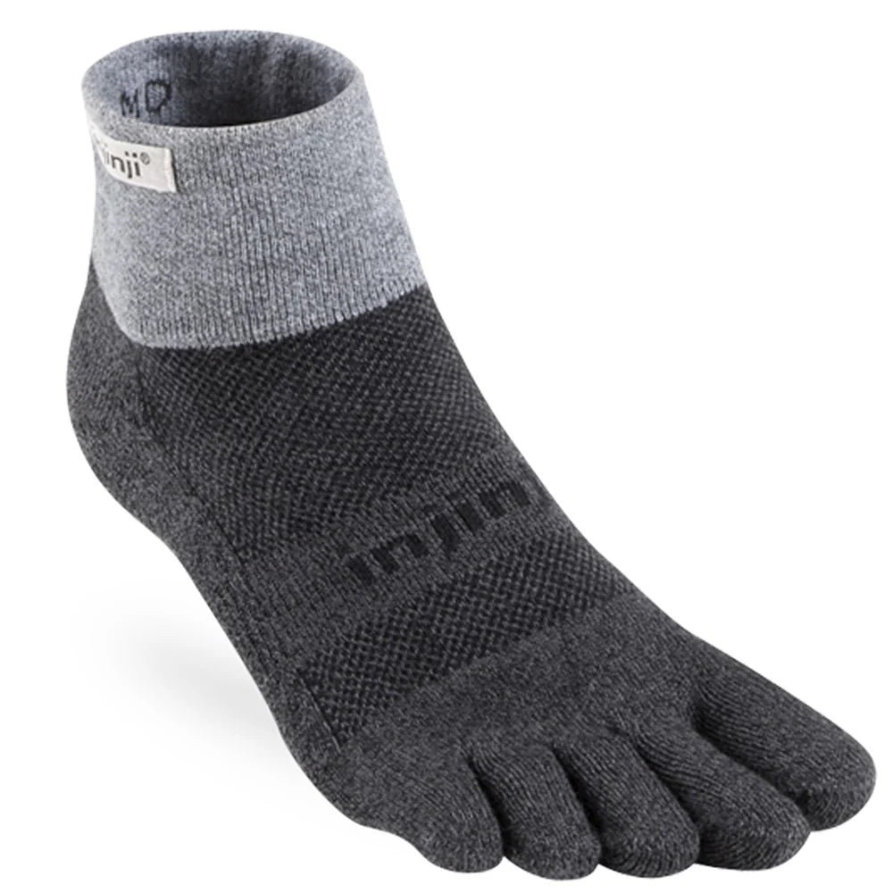 Injinji Trail Midweight Mini Crew Running Socks