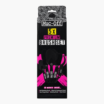 Muc Off Premium Detailed Cleaning Brush Kit 5 Pack