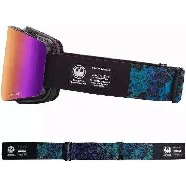 DRAGON R1 OTG (Low Bridge) - BLACK PEARL / LL PURPLE ION + LL AMBER Outside Sports