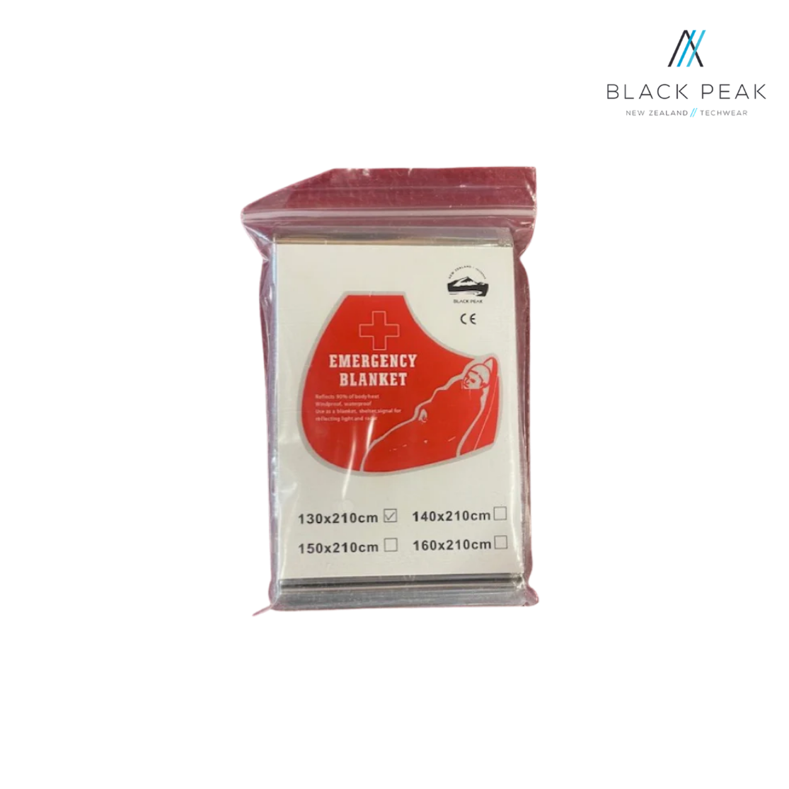 Black Peak Emergency Blanket