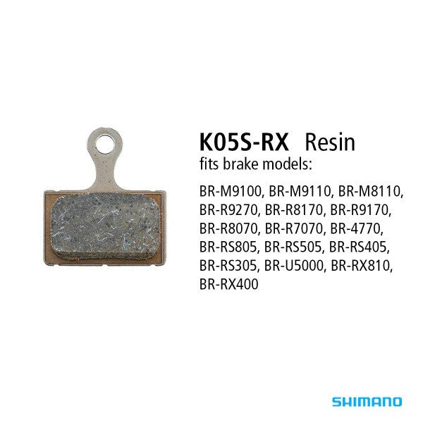 Shimano K05S Resin Pad & Spring Road Disc Brake