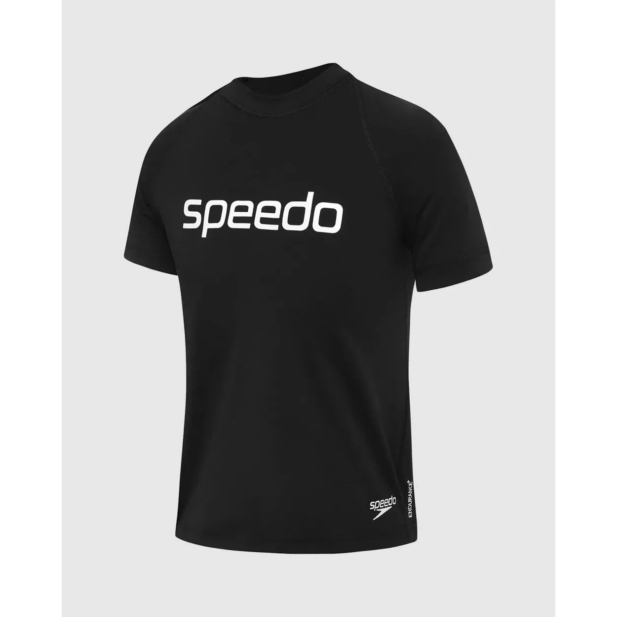 Speedo Boy's Short Sleeve Logo Sun Top