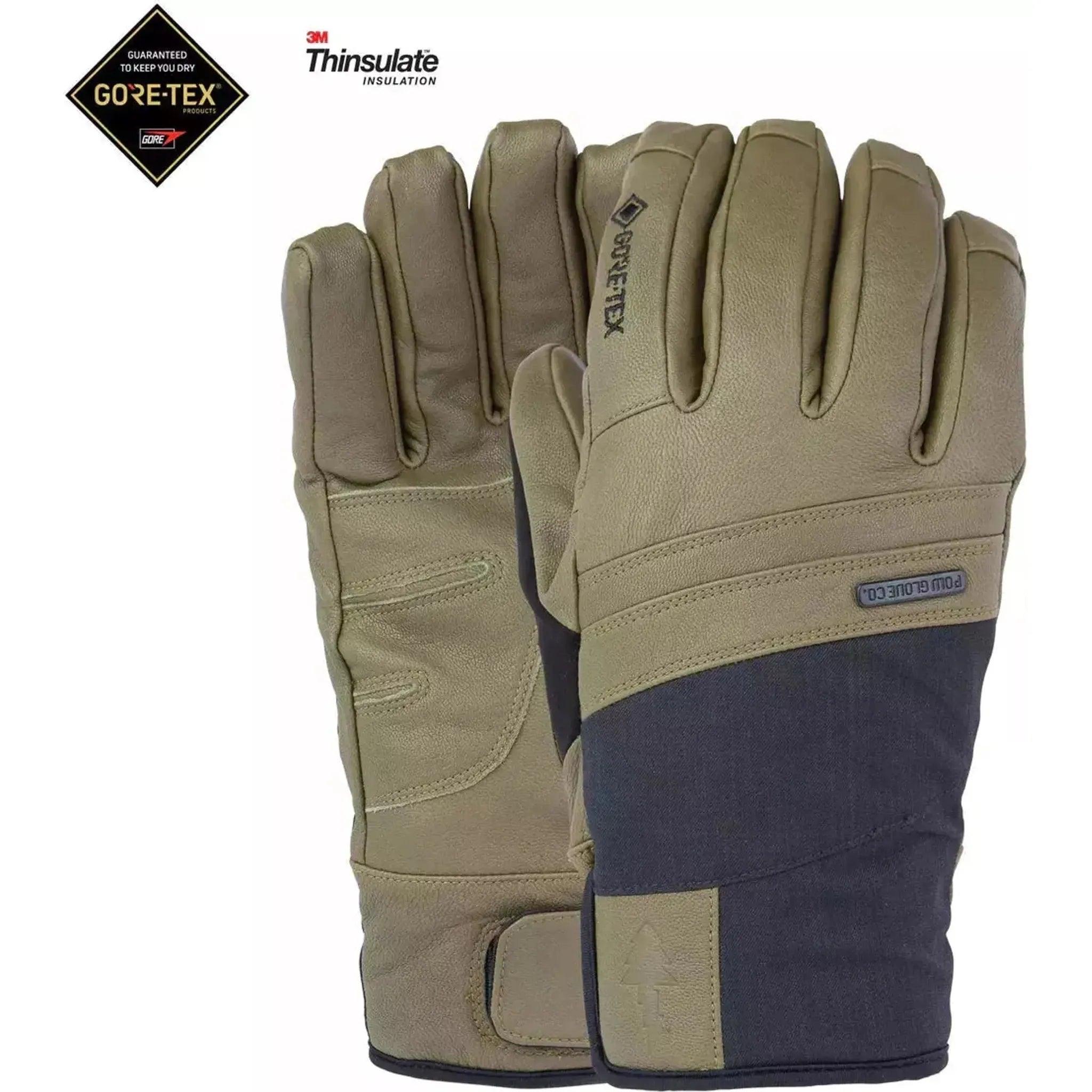 POW Mens Royal Gloves Outside Sports