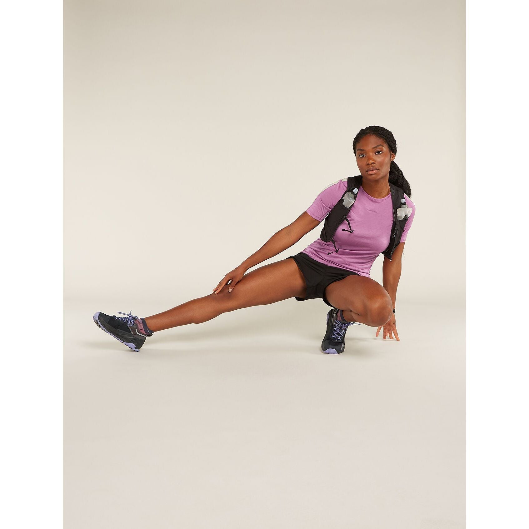 Icebreaker Women's 125 ZoneKnit Short Sleeve Crewe