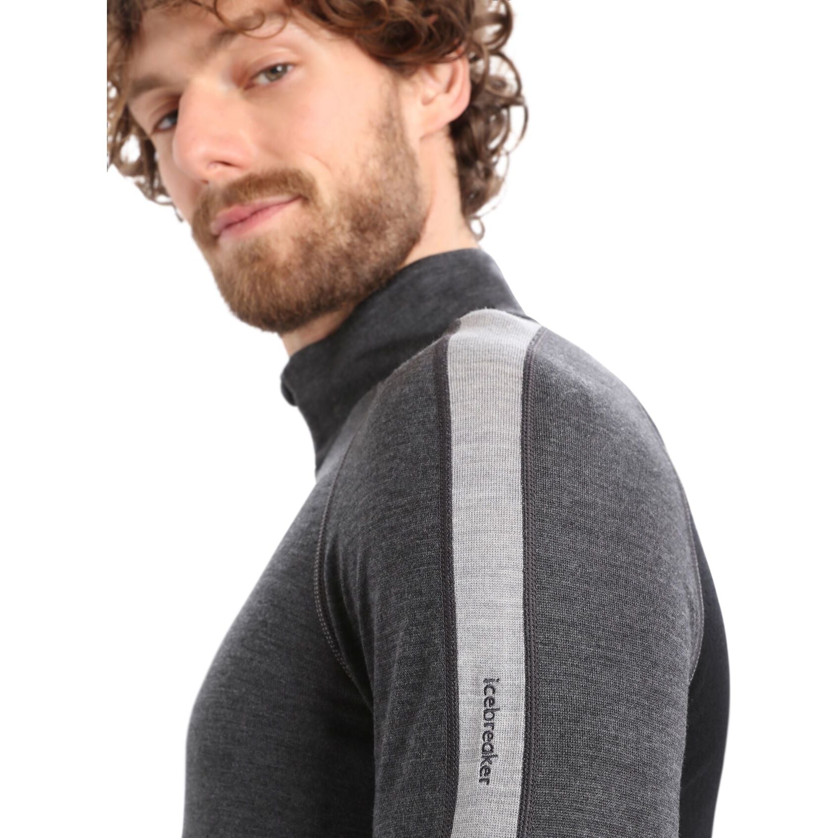 Icebreaker Men's 260 ZoneKnit Long Sleeve Half Zip Thermal Top