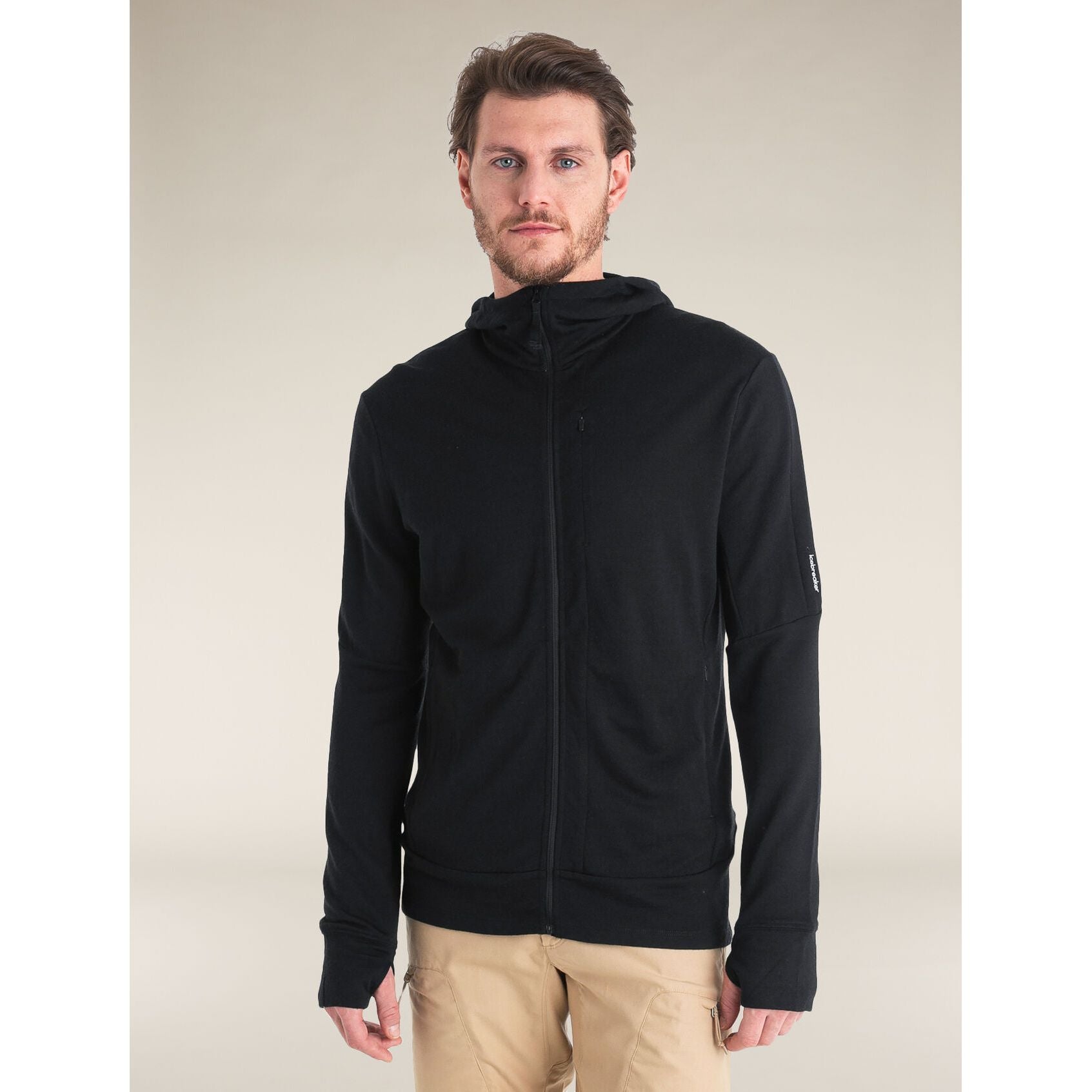 Icebreaker Men's Merino 260 Quantum Long Sleeve Zip Hoodie