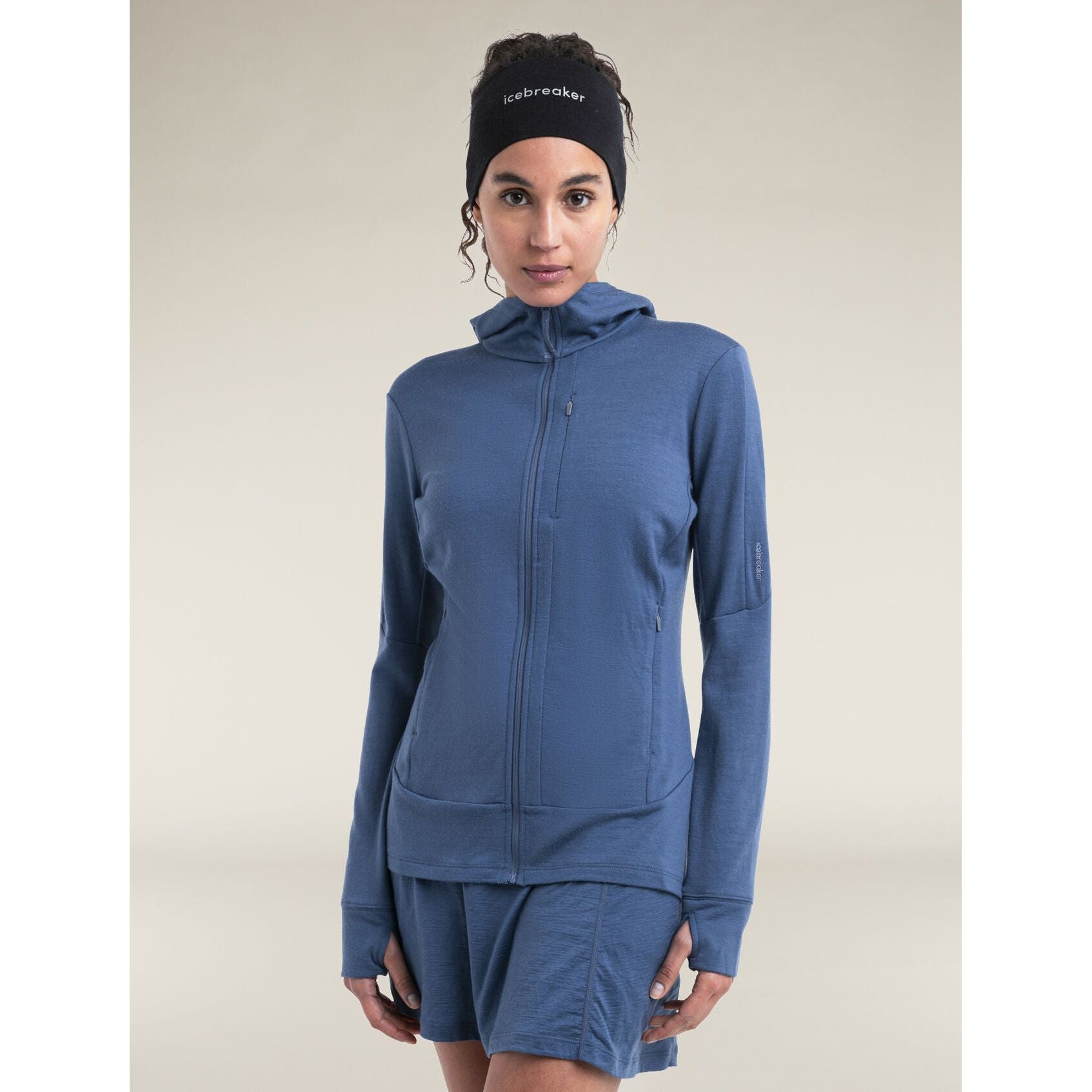 Icebreaker Women's Merino 260 Quantum Long Sleeve Zip Hoodie