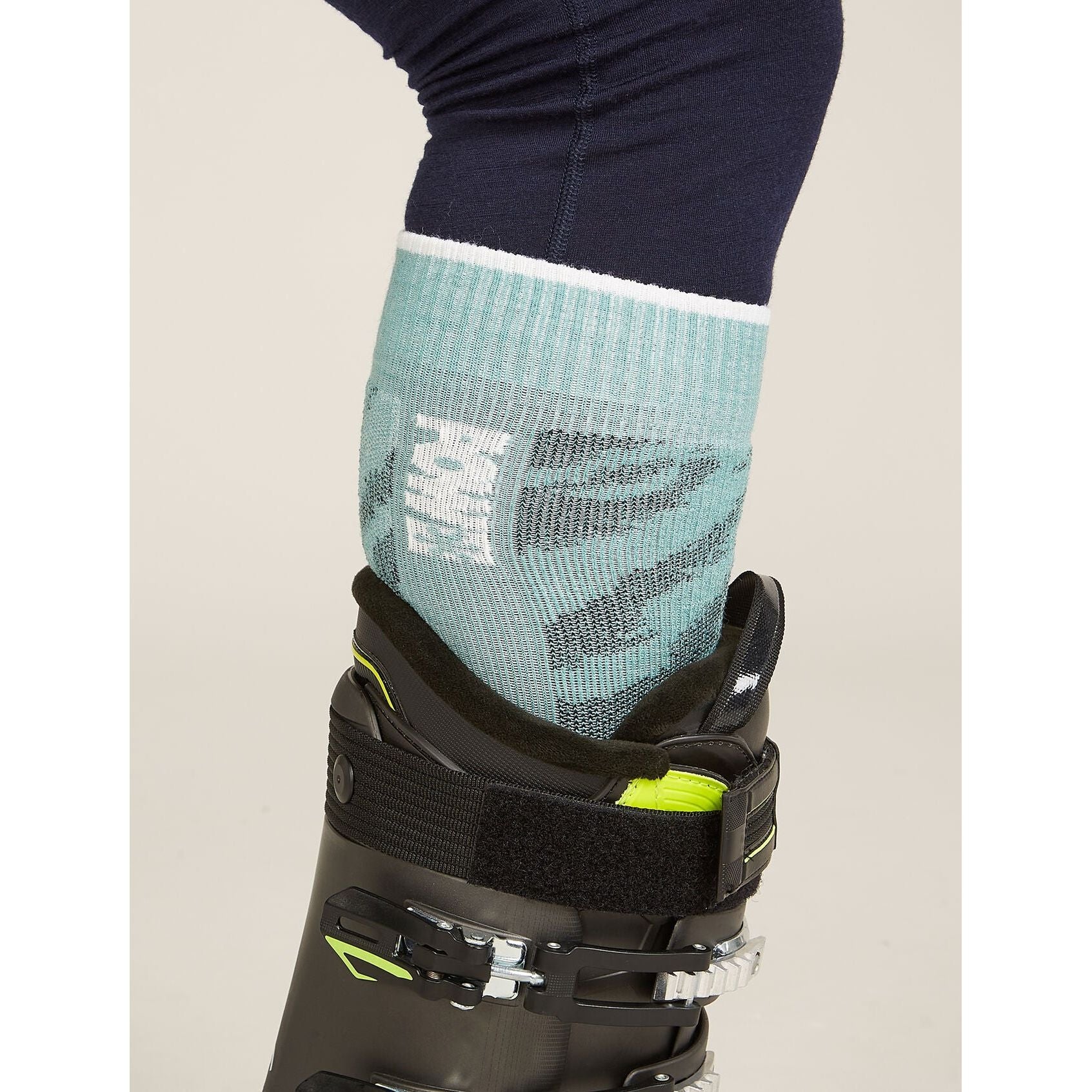 Icebreaker Men's Merino Ski+ Medium Over The Calf Protect Our Winters
