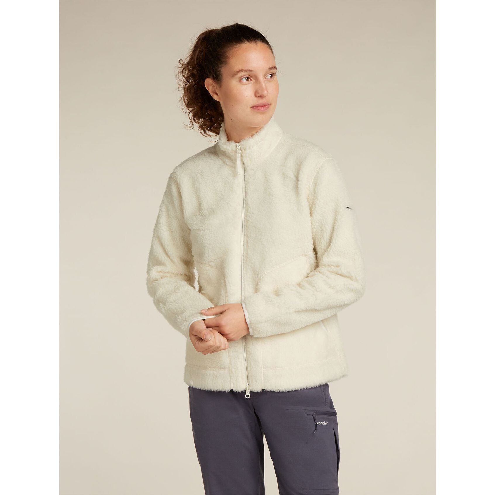 Icebreaker Women's Merino 960 RealFleece High Pile Long Sleeve Full Zip Jacket