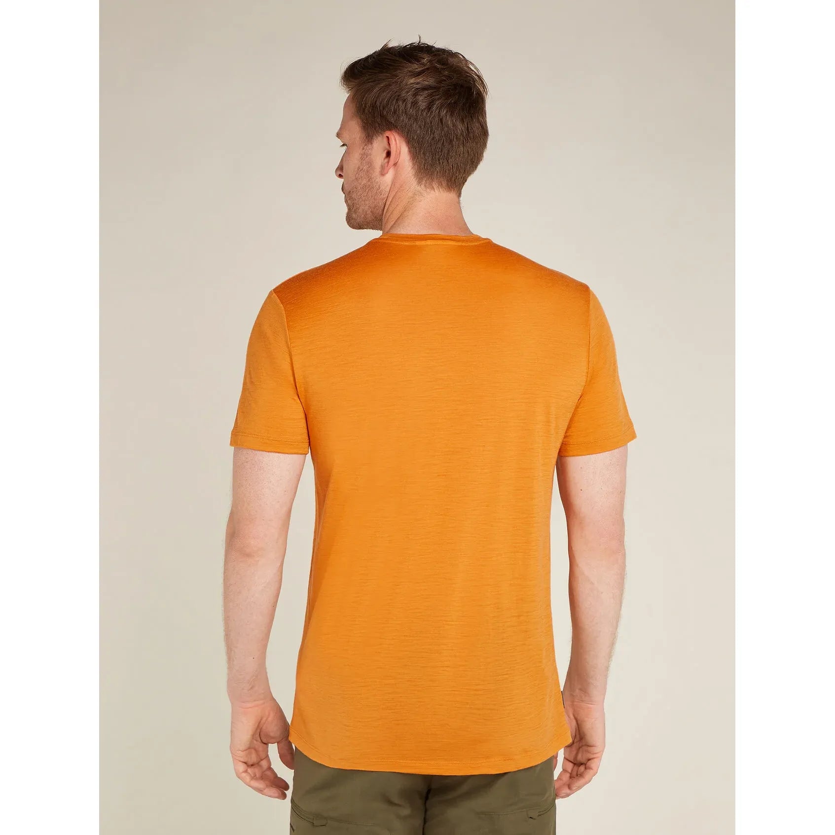 Icebreaker Men's  Merino 150 Tech Lite Short Sleeve Tee Skiing Yeti