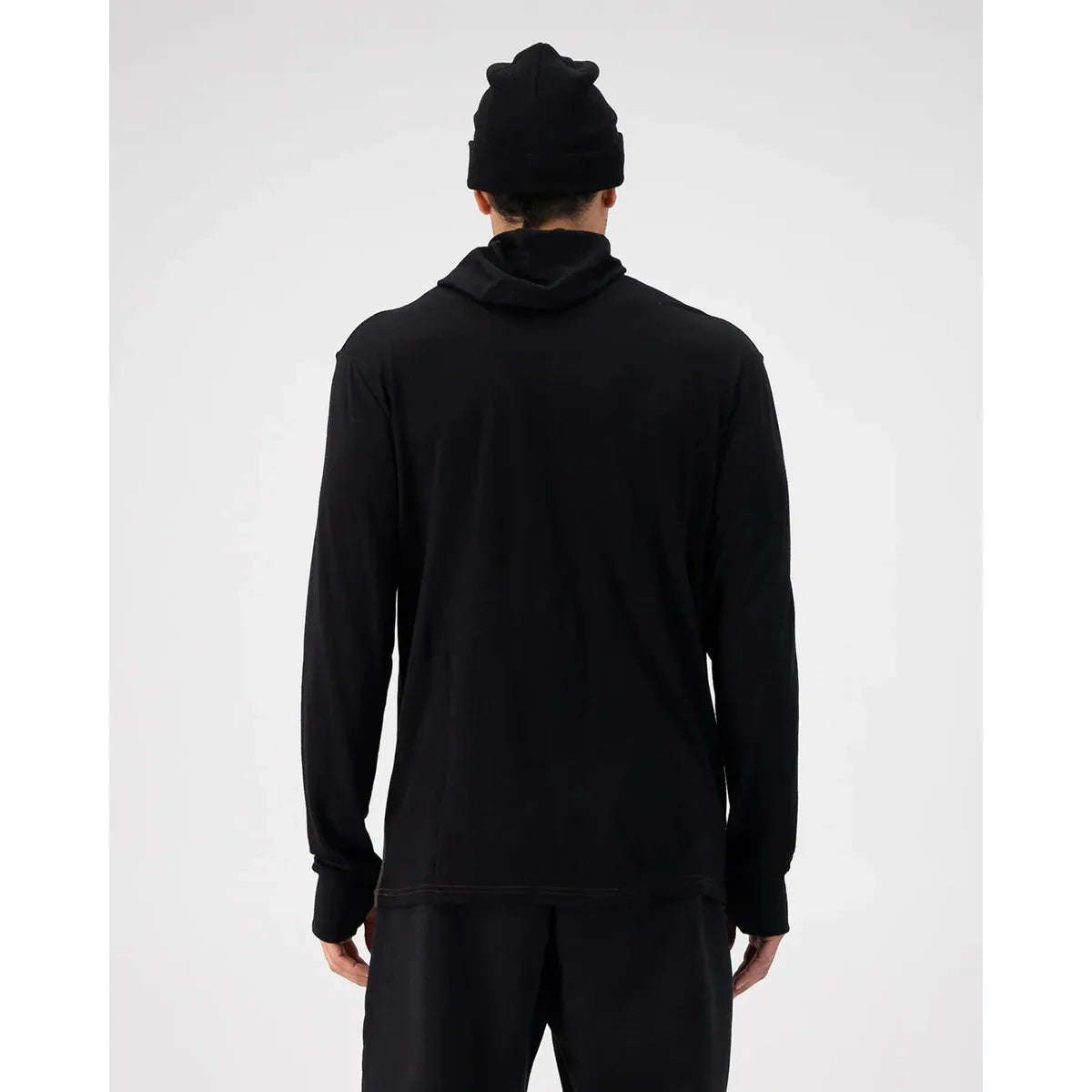 Mons Royale Men's Yotei Merino Powder Hood Long Sleeve