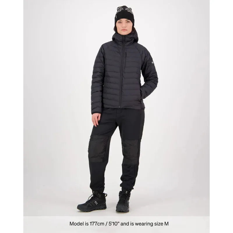 Mons Royale Women's Atmos Wool X Down Insulated Hooded Jacket