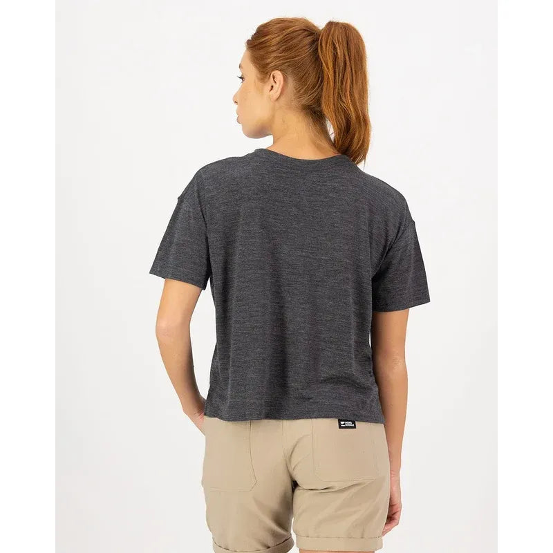 Mons Royale Women's Zephyr Merino Cool Boxy T-shirt
