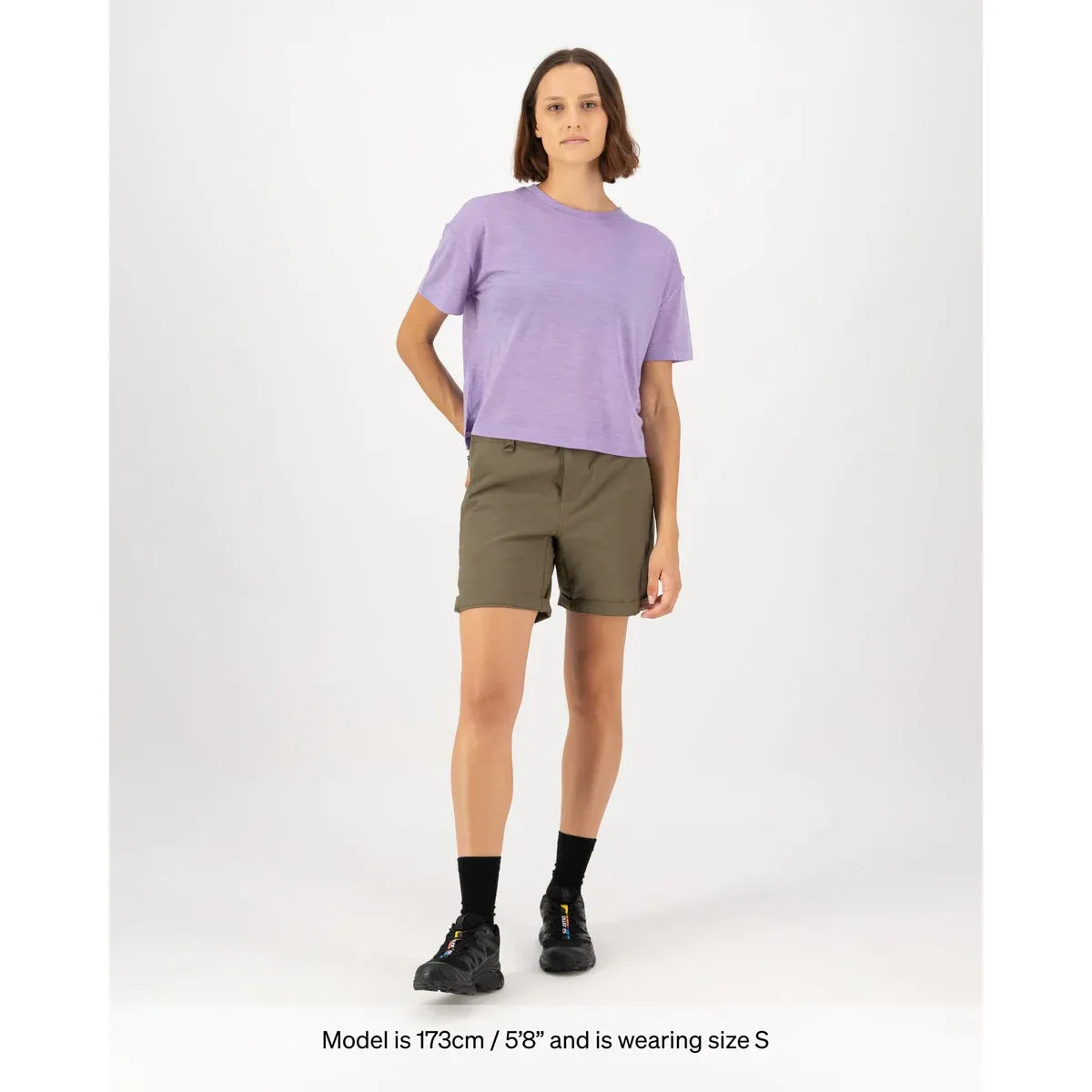 Mons Royale Women's Zephyr Merino Cool Boxy T-shirt