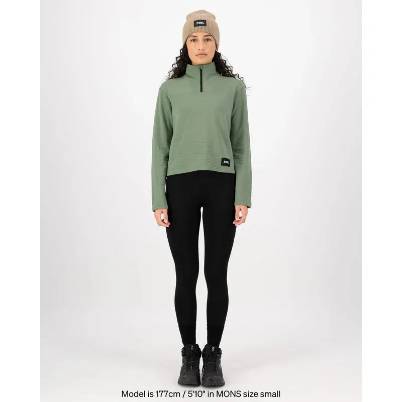 Mons Royale Women's Offgrid Merino Fleece Long Sleeve