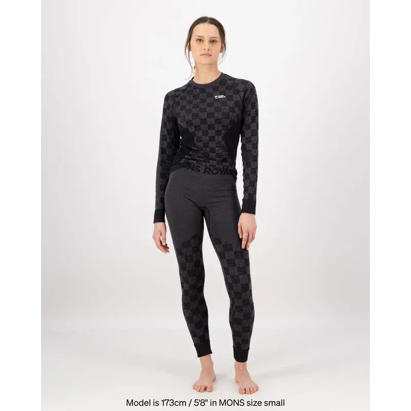 Mons Royale Women's Ascender Merino Seamless Legging