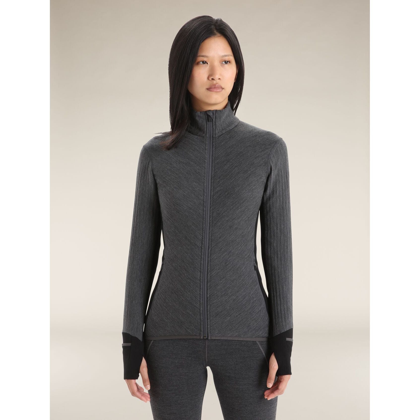 Icebreaker Women's Merino Descender Long Sleeve Full Zip