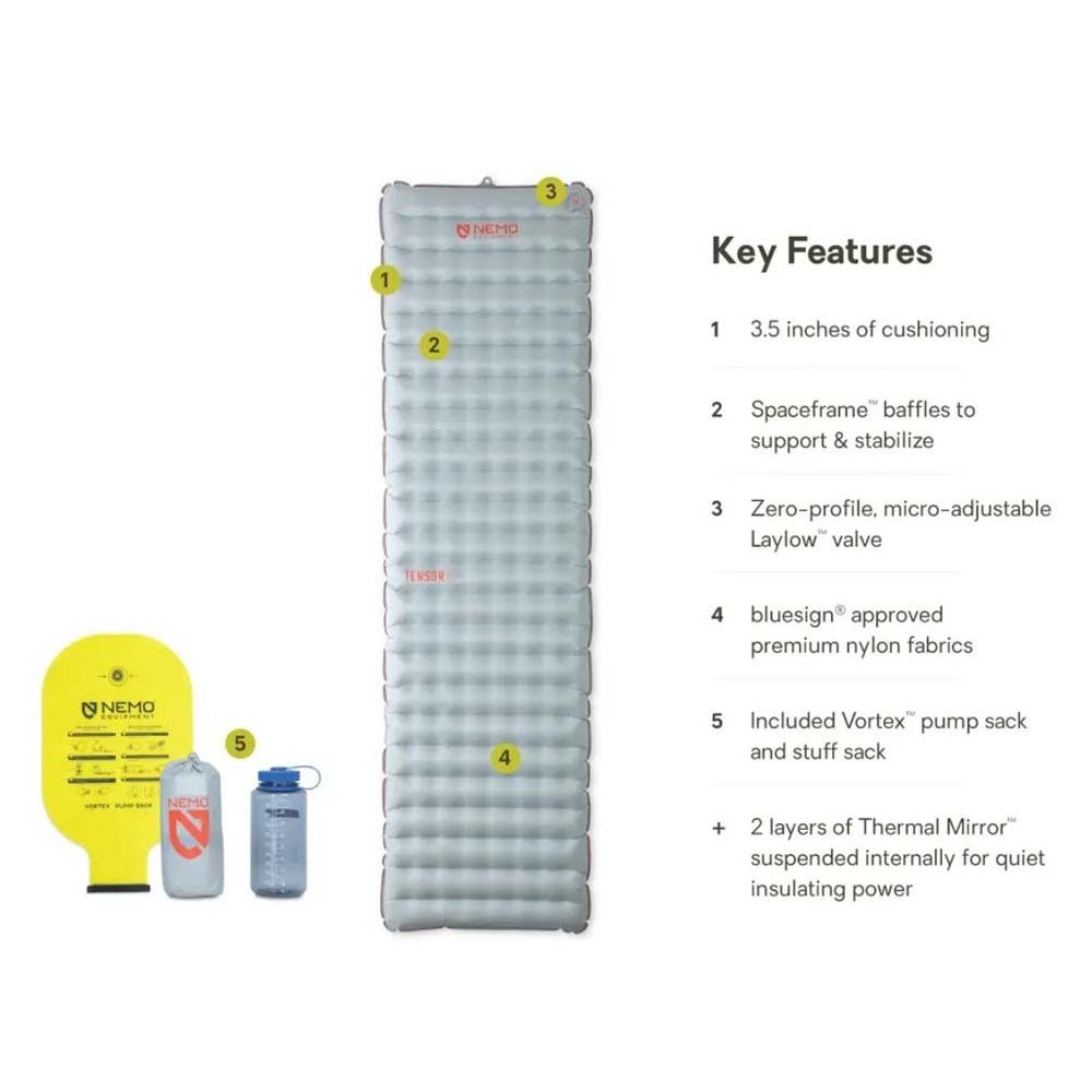 Nemo Tensor All-Season Long Wide Sleeping Pad