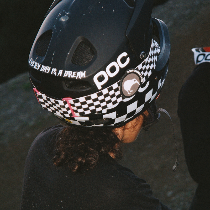 POC Coron Air MIPS Robin Goomes Checkers Ed Bike Helmet