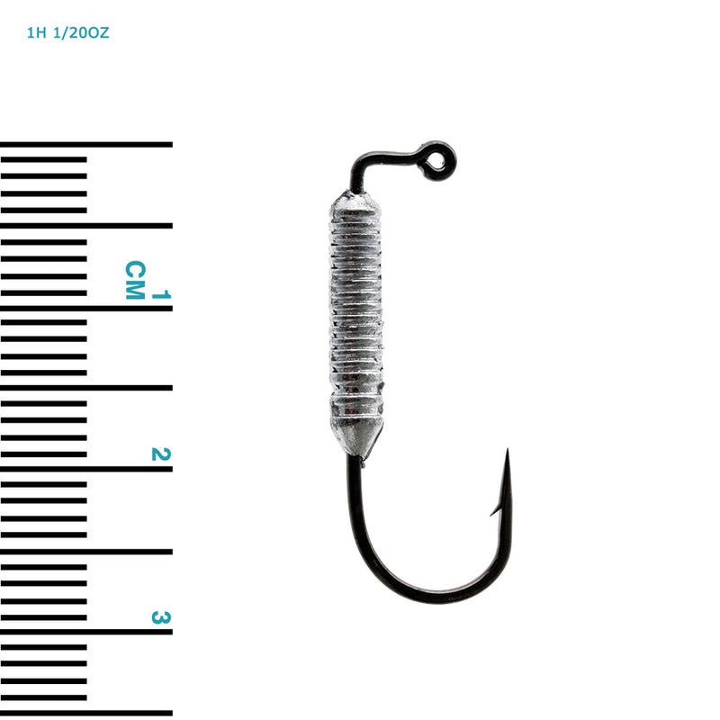 TT Lures Hidden Weight System Jigheads Hook Size #1 - 5 Pk