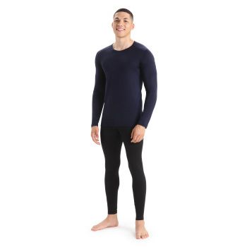 Icebreaker Men's 200 Oasis Long Sleeve Crewe Thermal Top