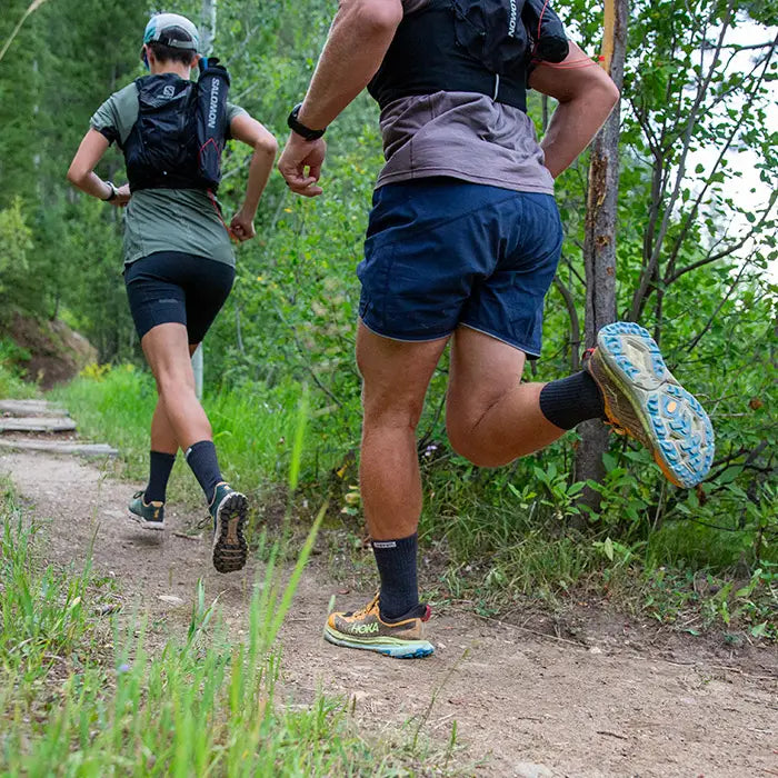 Injinji Men's Trail 2.0 Midweight Crew Running Socks